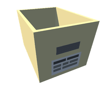 Cardboard Box 1 Beige
